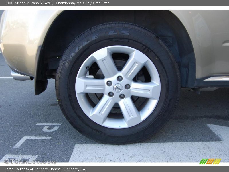 Chardonnay Metallic / Cafe Latte 2006 Nissan Murano SL AWD