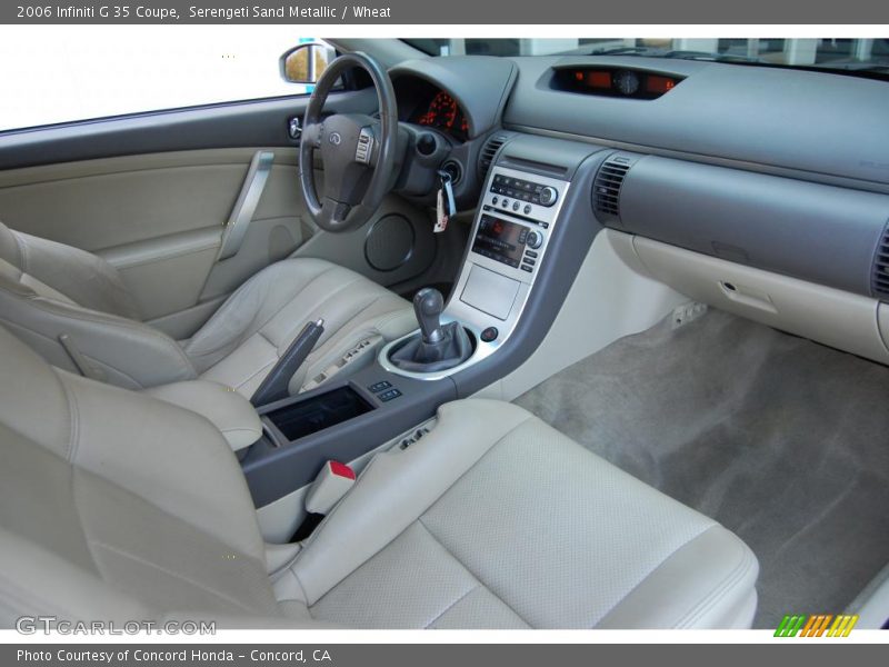 Serengeti Sand Metallic / Wheat 2006 Infiniti G 35 Coupe