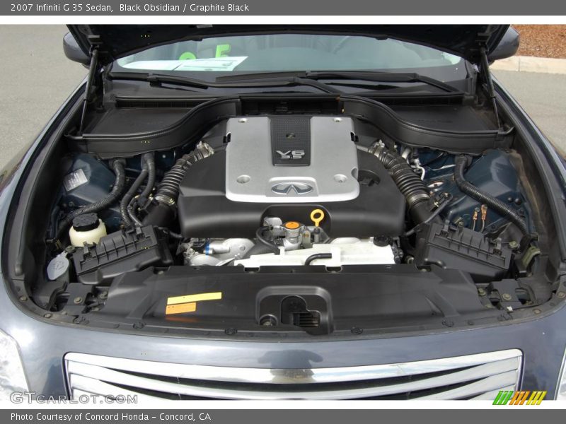 Black Obsidian / Graphite Black 2007 Infiniti G 35 Sedan