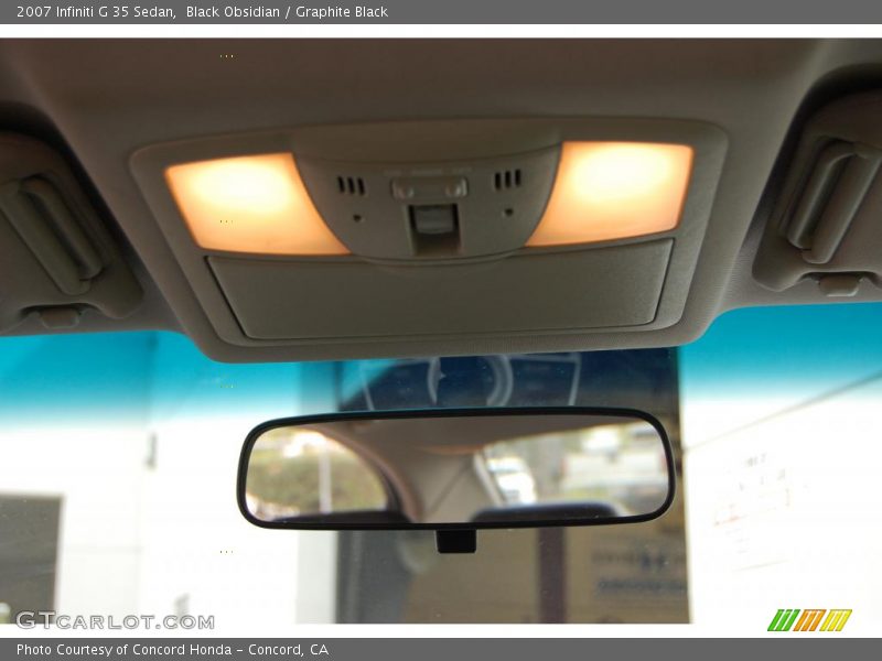 Black Obsidian / Graphite Black 2007 Infiniti G 35 Sedan