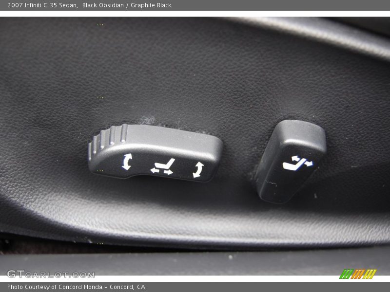 Black Obsidian / Graphite Black 2007 Infiniti G 35 Sedan