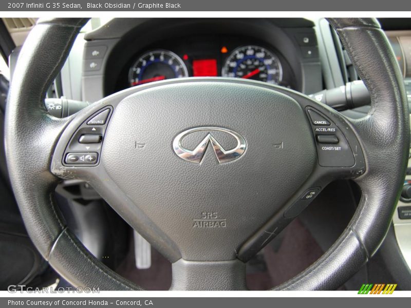 Black Obsidian / Graphite Black 2007 Infiniti G 35 Sedan