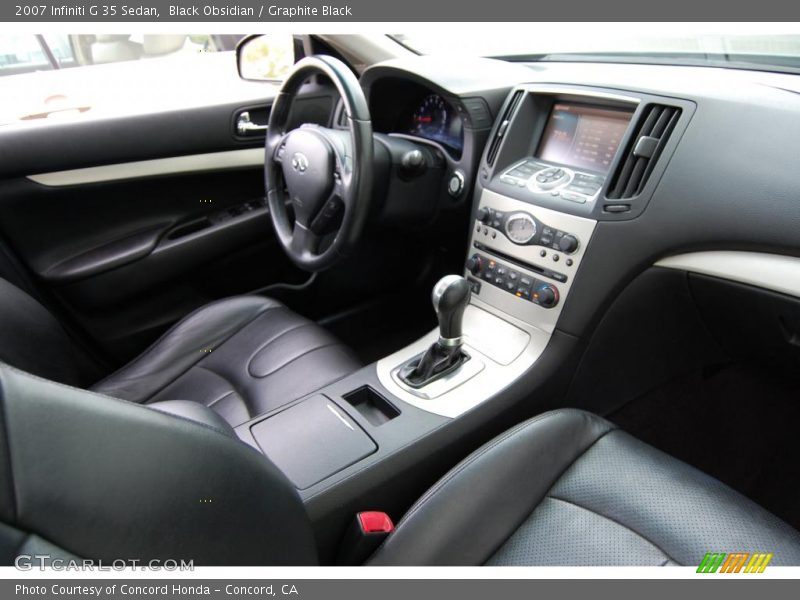 Black Obsidian / Graphite Black 2007 Infiniti G 35 Sedan