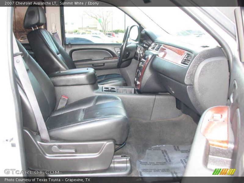 Summit White / Ebony 2007 Chevrolet Avalanche LT