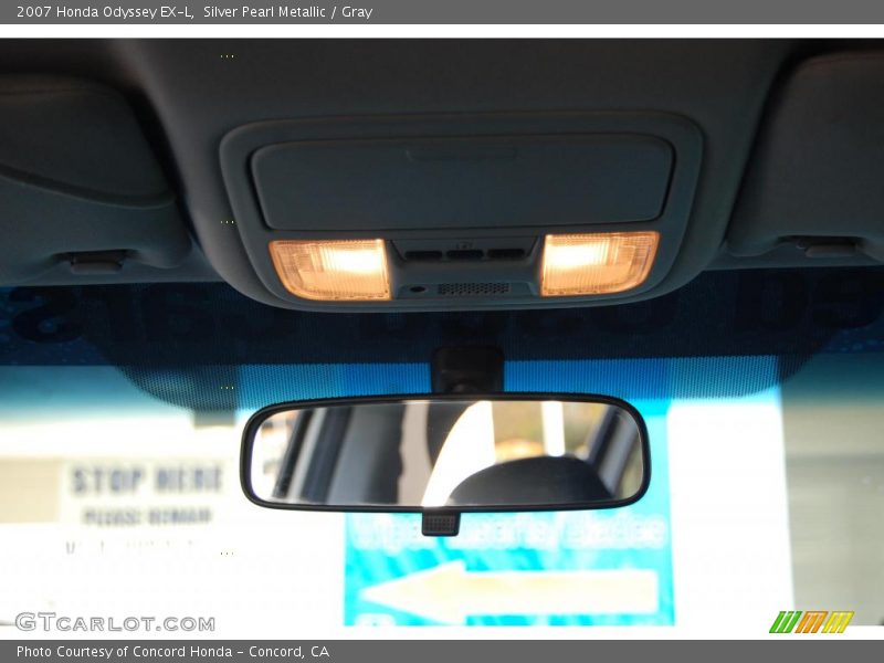 Silver Pearl Metallic / Gray 2007 Honda Odyssey EX-L