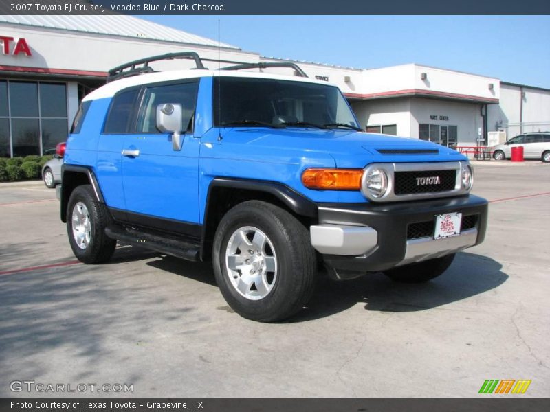 Voodoo Blue / Dark Charcoal 2007 Toyota FJ Cruiser
