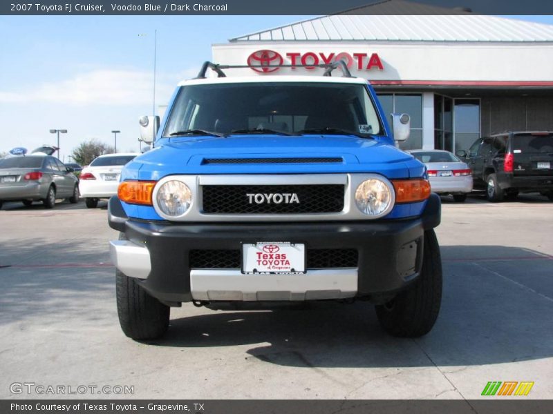 Voodoo Blue / Dark Charcoal 2007 Toyota FJ Cruiser
