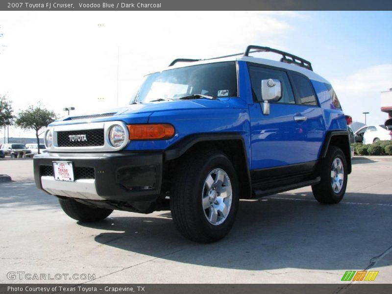Voodoo Blue / Dark Charcoal 2007 Toyota FJ Cruiser