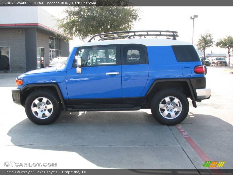 Voodoo Blue / Dark Charcoal 2007 Toyota FJ Cruiser