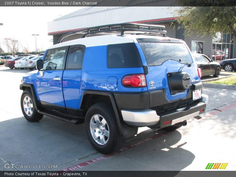 Voodoo Blue / Dark Charcoal 2007 Toyota FJ Cruiser