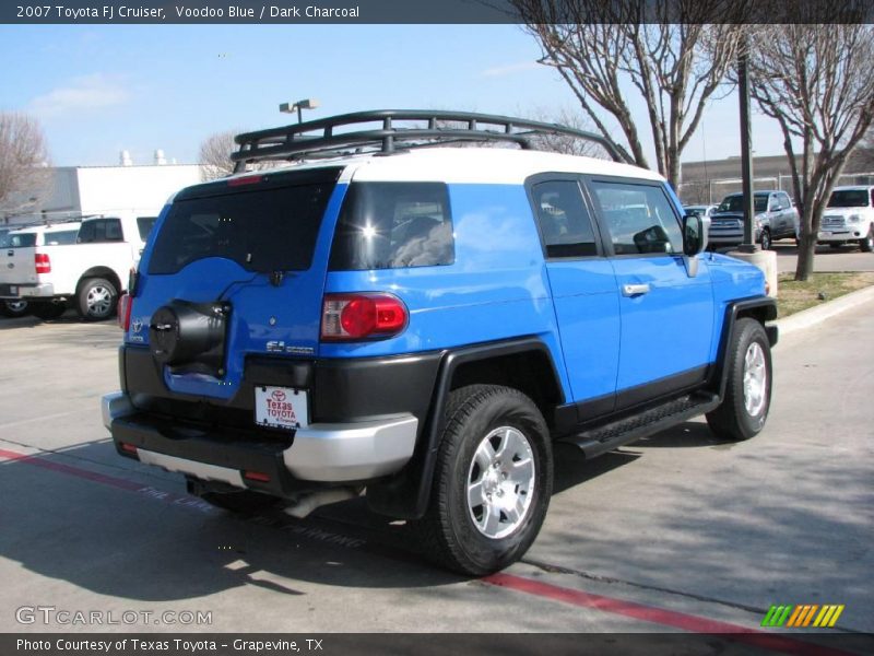 Voodoo Blue / Dark Charcoal 2007 Toyota FJ Cruiser