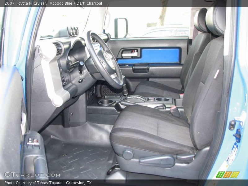 Voodoo Blue / Dark Charcoal 2007 Toyota FJ Cruiser