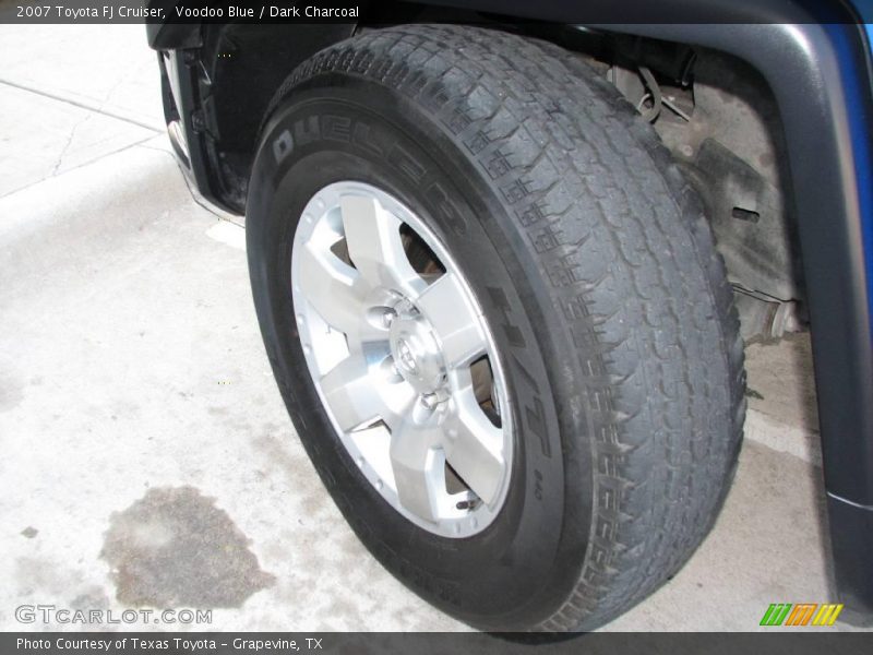 Voodoo Blue / Dark Charcoal 2007 Toyota FJ Cruiser