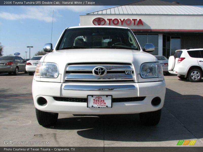 Natural White / Taupe 2006 Toyota Tundra SR5 Double Cab