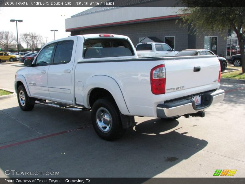 Natural White / Taupe 2006 Toyota Tundra SR5 Double Cab