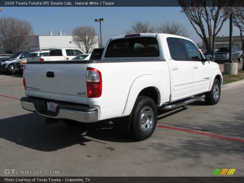 Natural White / Taupe 2006 Toyota Tundra SR5 Double Cab