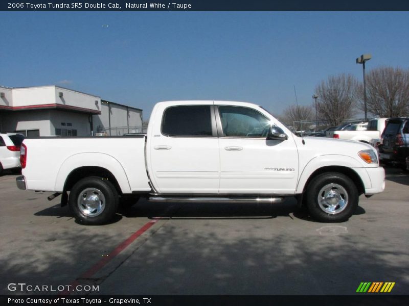 Natural White / Taupe 2006 Toyota Tundra SR5 Double Cab
