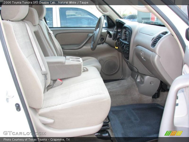 Natural White / Taupe 2006 Toyota Tundra SR5 Double Cab