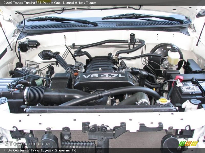 Natural White / Taupe 2006 Toyota Tundra SR5 Double Cab