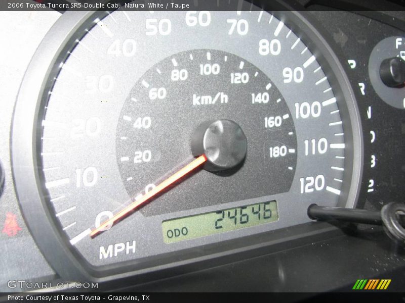 Natural White / Taupe 2006 Toyota Tundra SR5 Double Cab