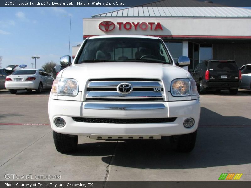 Natural White / Dark Gray 2006 Toyota Tundra SR5 Double Cab