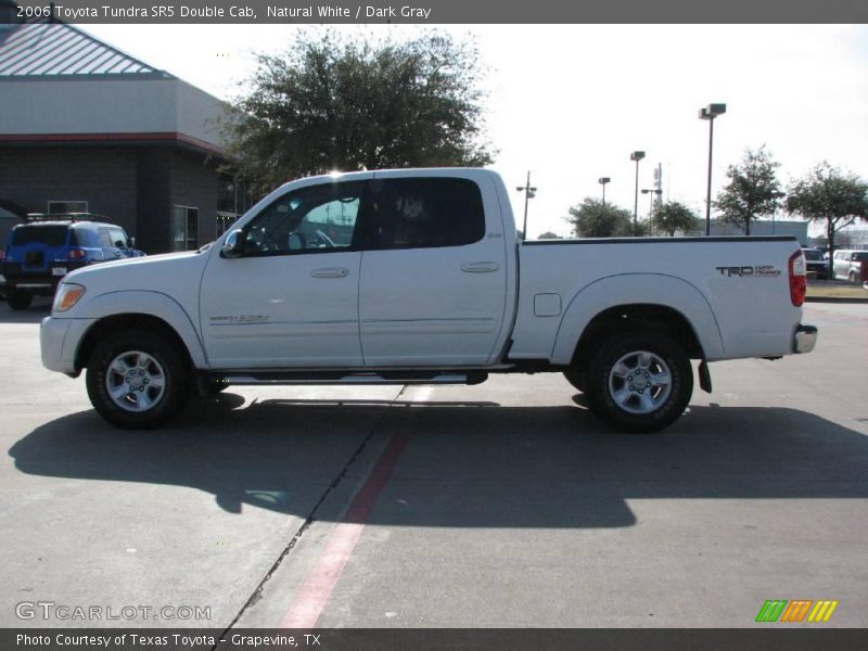 Natural White / Dark Gray 2006 Toyota Tundra SR5 Double Cab