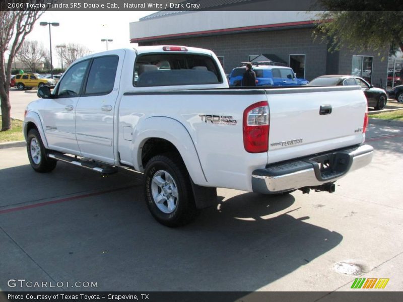 Natural White / Dark Gray 2006 Toyota Tundra SR5 Double Cab