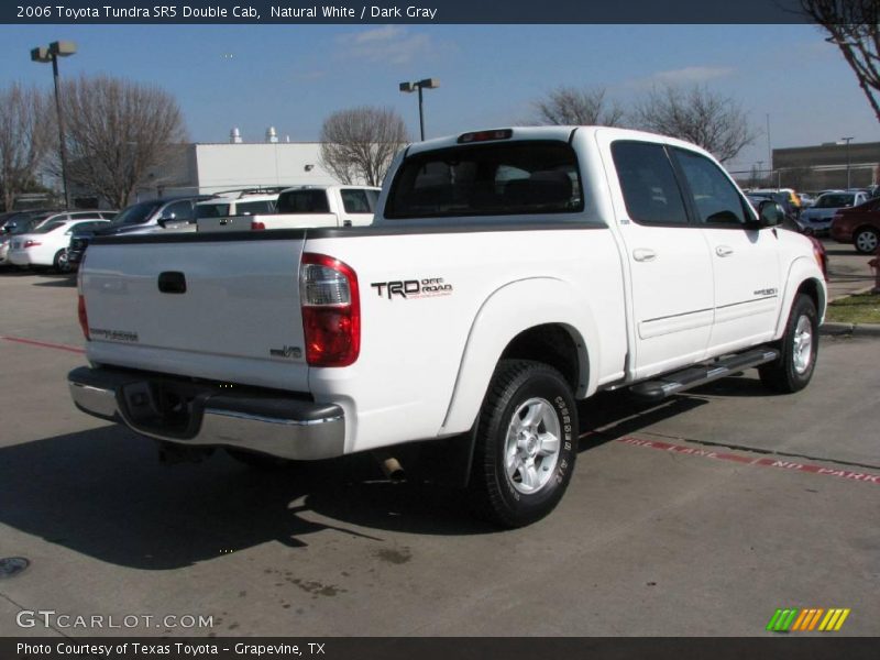 Natural White / Dark Gray 2006 Toyota Tundra SR5 Double Cab