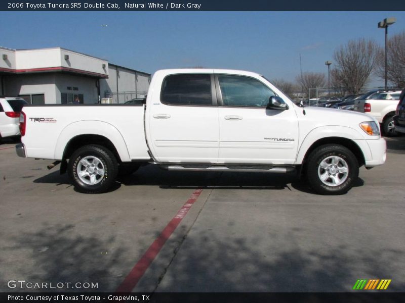 Natural White / Dark Gray 2006 Toyota Tundra SR5 Double Cab