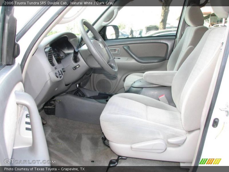 Natural White / Dark Gray 2006 Toyota Tundra SR5 Double Cab