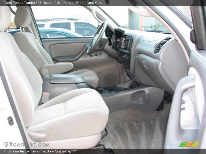 Natural White / Dark Gray 2006 Toyota Tundra SR5 Double Cab