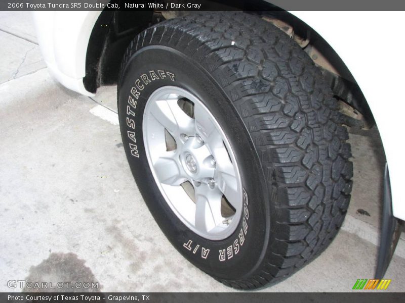 Natural White / Dark Gray 2006 Toyota Tundra SR5 Double Cab