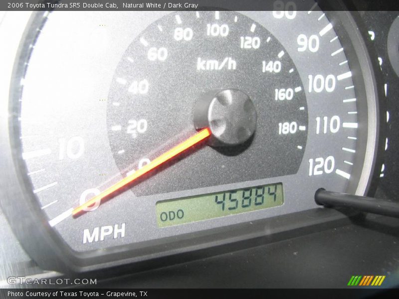 Natural White / Dark Gray 2006 Toyota Tundra SR5 Double Cab