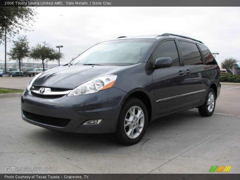 Slate Metallic / Stone Gray 2006 Toyota Sienna Limited AWD