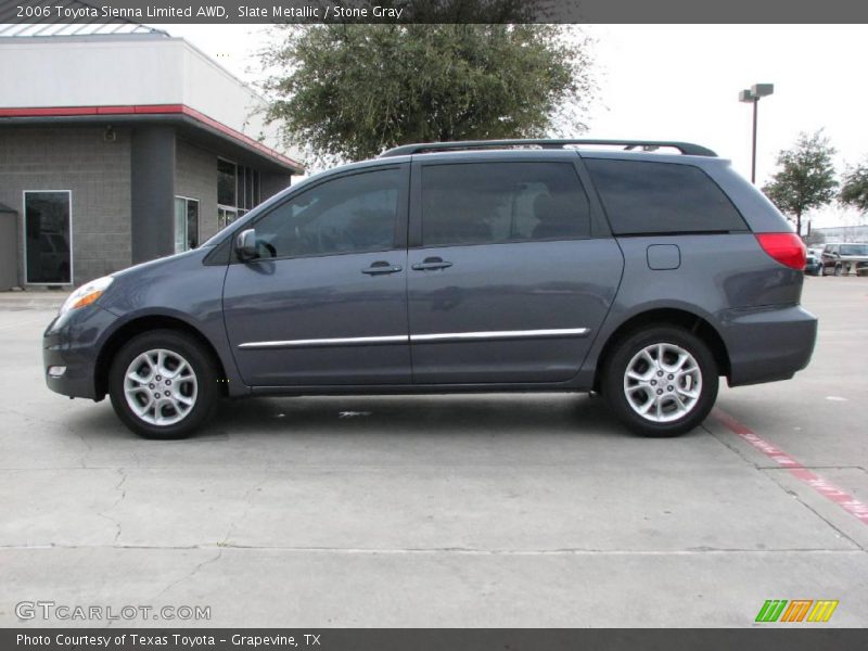 Slate Metallic / Stone Gray 2006 Toyota Sienna Limited AWD