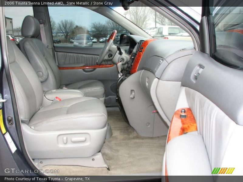 Slate Metallic / Stone Gray 2006 Toyota Sienna Limited AWD