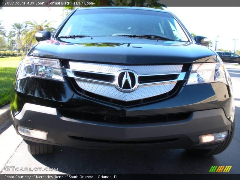 Formal Black Pearl / Ebony 2007 Acura MDX Sport