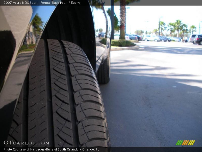 Formal Black Pearl / Ebony 2007 Acura MDX Sport