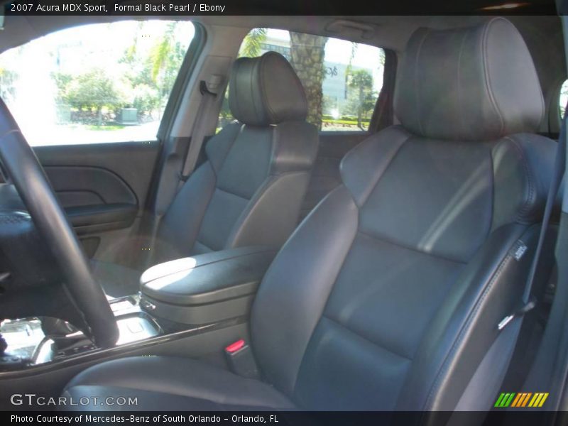 Formal Black Pearl / Ebony 2007 Acura MDX Sport