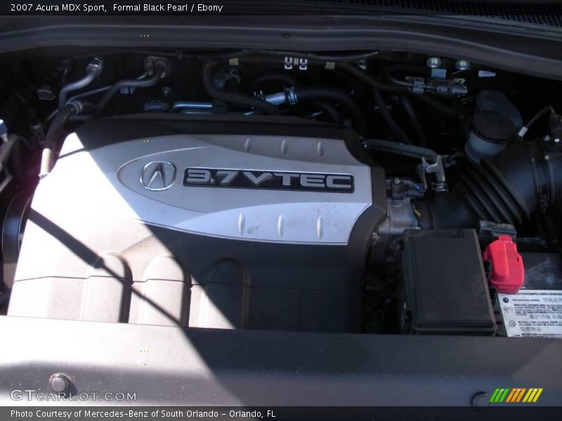 Formal Black Pearl / Ebony 2007 Acura MDX Sport