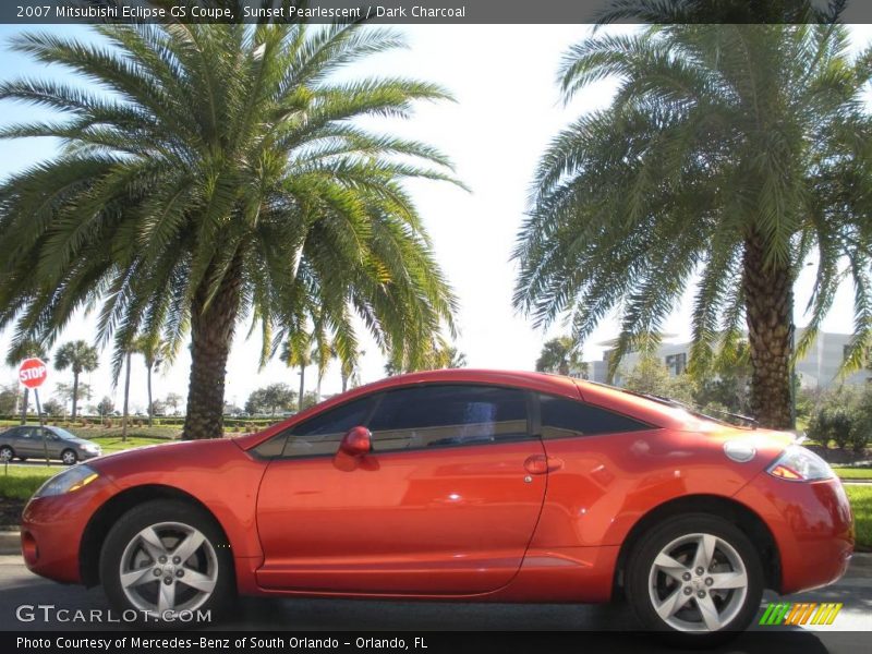 Sunset Pearlescent / Dark Charcoal 2007 Mitsubishi Eclipse GS Coupe