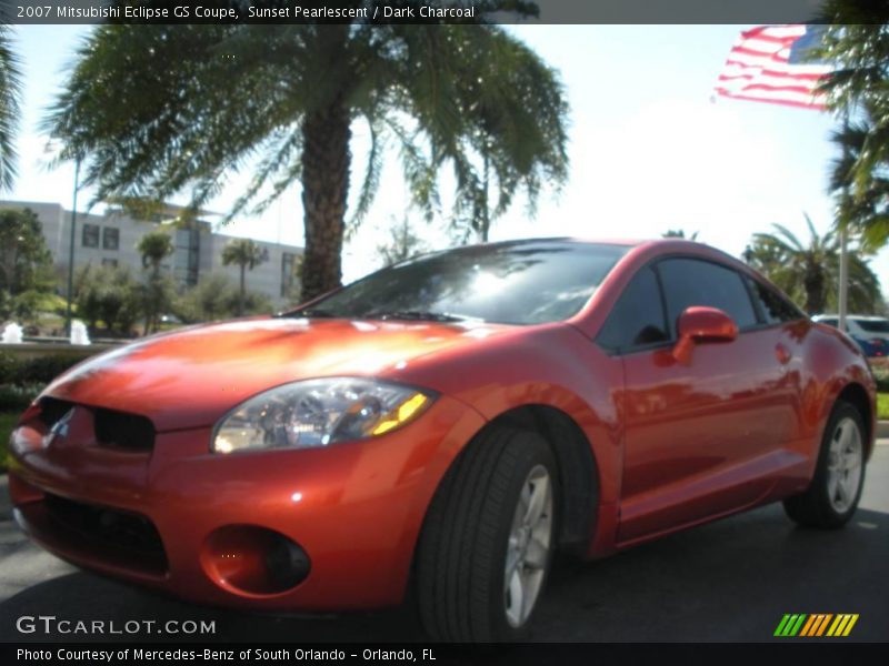 Sunset Pearlescent / Dark Charcoal 2007 Mitsubishi Eclipse GS Coupe