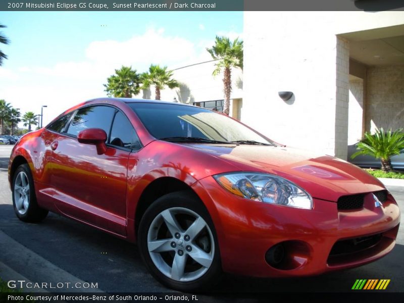 Sunset Pearlescent / Dark Charcoal 2007 Mitsubishi Eclipse GS Coupe