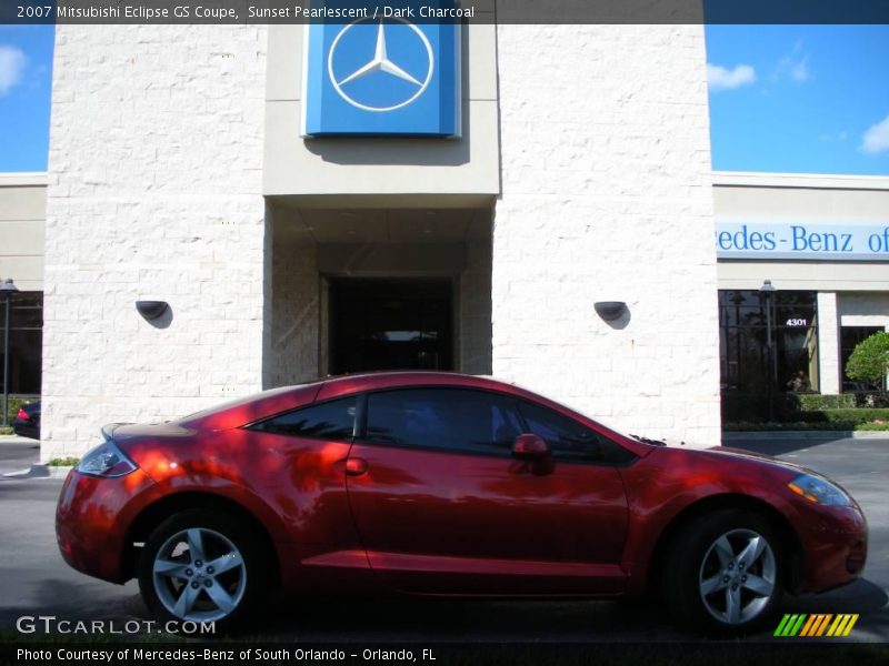 Sunset Pearlescent / Dark Charcoal 2007 Mitsubishi Eclipse GS Coupe
