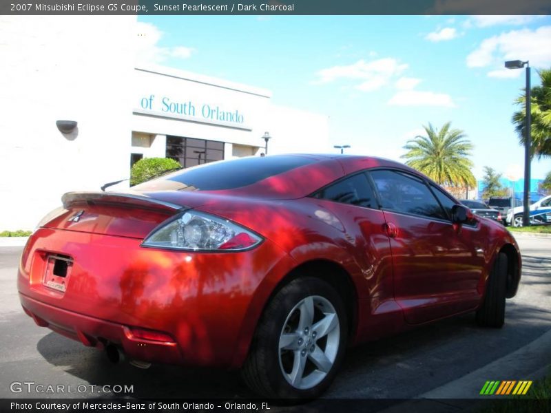 Sunset Pearlescent / Dark Charcoal 2007 Mitsubishi Eclipse GS Coupe