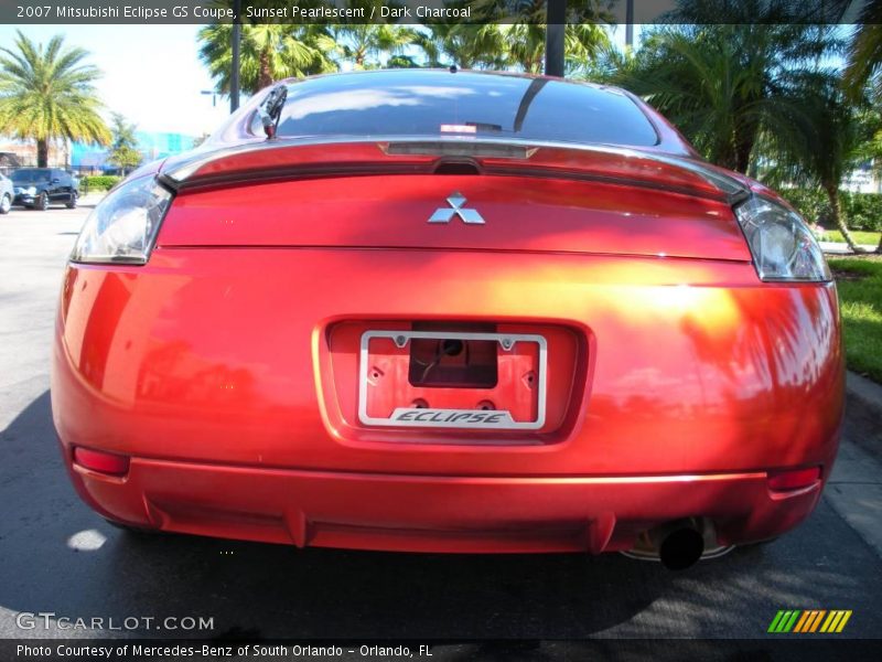 Sunset Pearlescent / Dark Charcoal 2007 Mitsubishi Eclipse GS Coupe