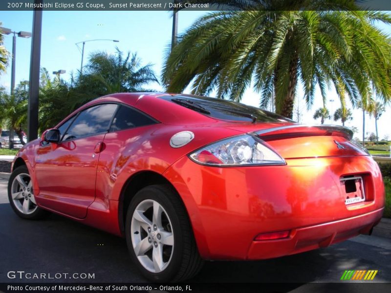 Sunset Pearlescent / Dark Charcoal 2007 Mitsubishi Eclipse GS Coupe