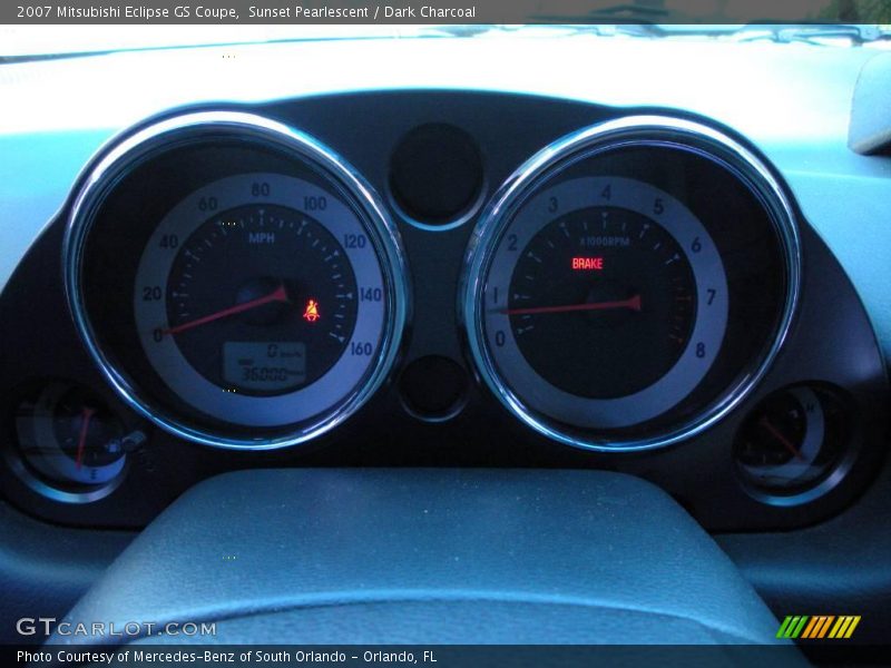 Sunset Pearlescent / Dark Charcoal 2007 Mitsubishi Eclipse GS Coupe