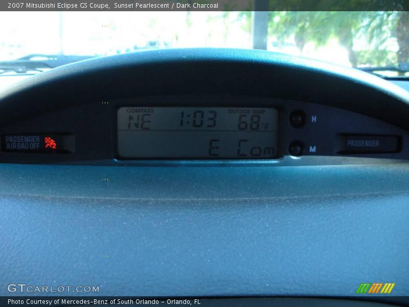 Sunset Pearlescent / Dark Charcoal 2007 Mitsubishi Eclipse GS Coupe