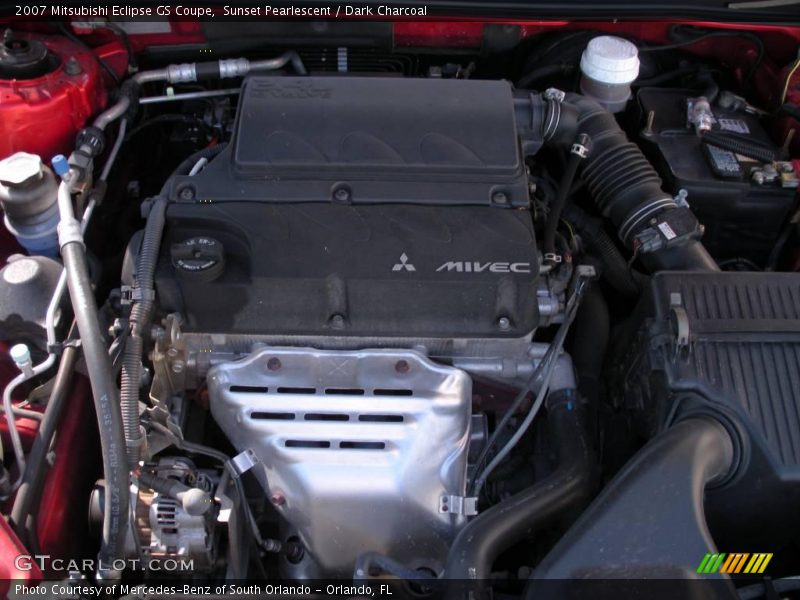 Sunset Pearlescent / Dark Charcoal 2007 Mitsubishi Eclipse GS Coupe